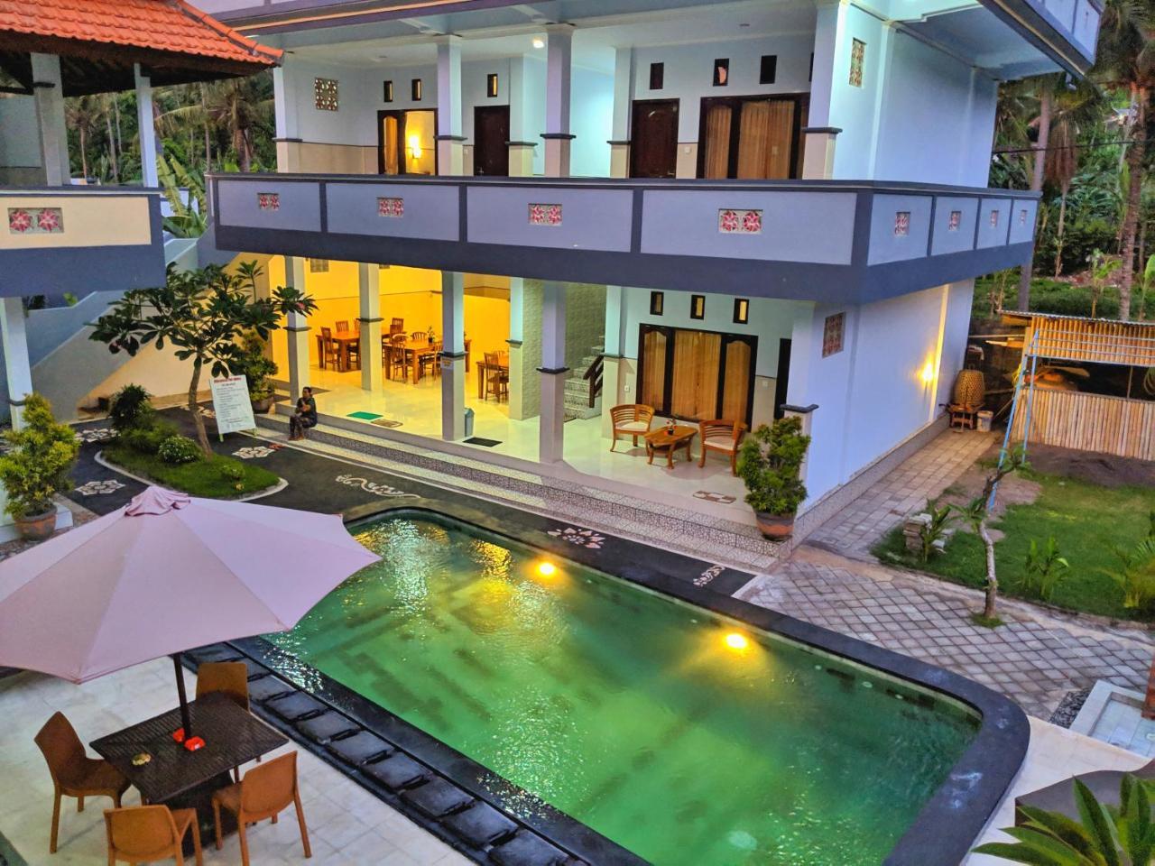Serangan Inn Mimba Padangbai  Buitenkant foto