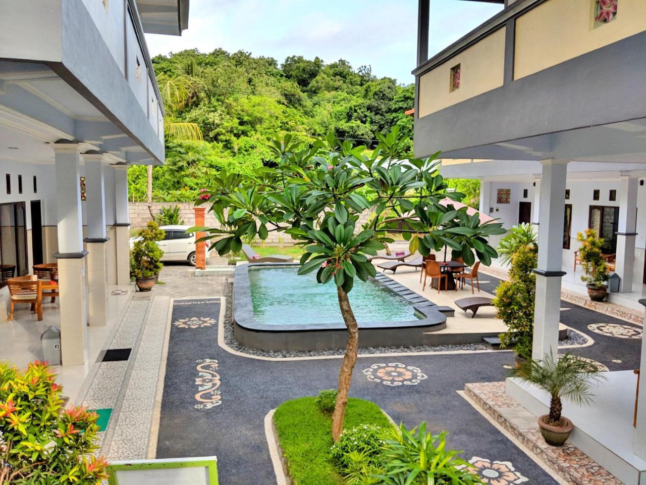 Serangan Inn Mimba Padangbai  Buitenkant foto