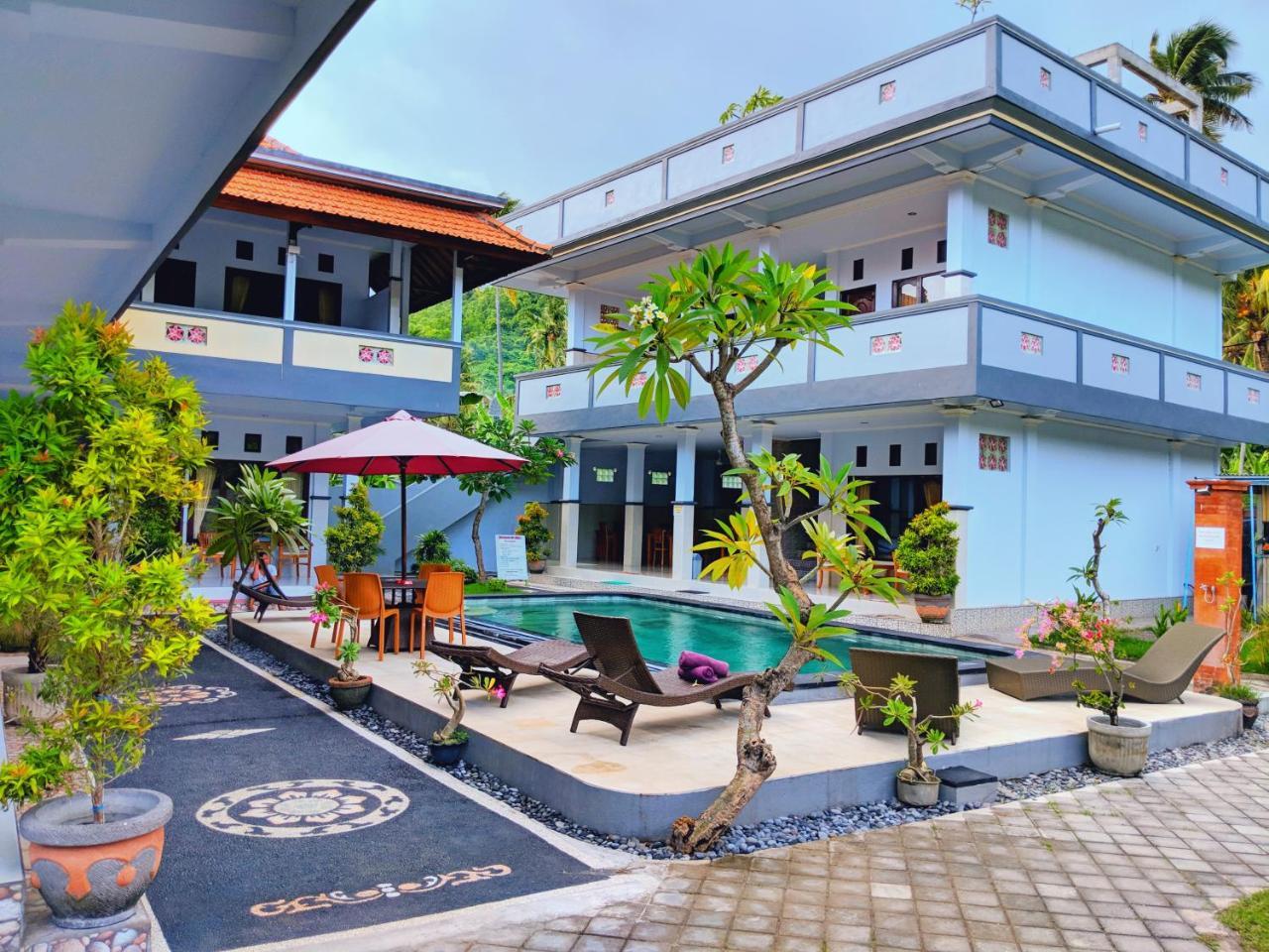Serangan Inn Mimba Padangbai  Buitenkant foto